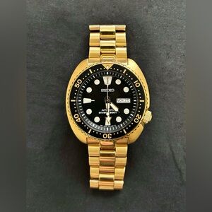 Seiko Gold Turtle Authentic